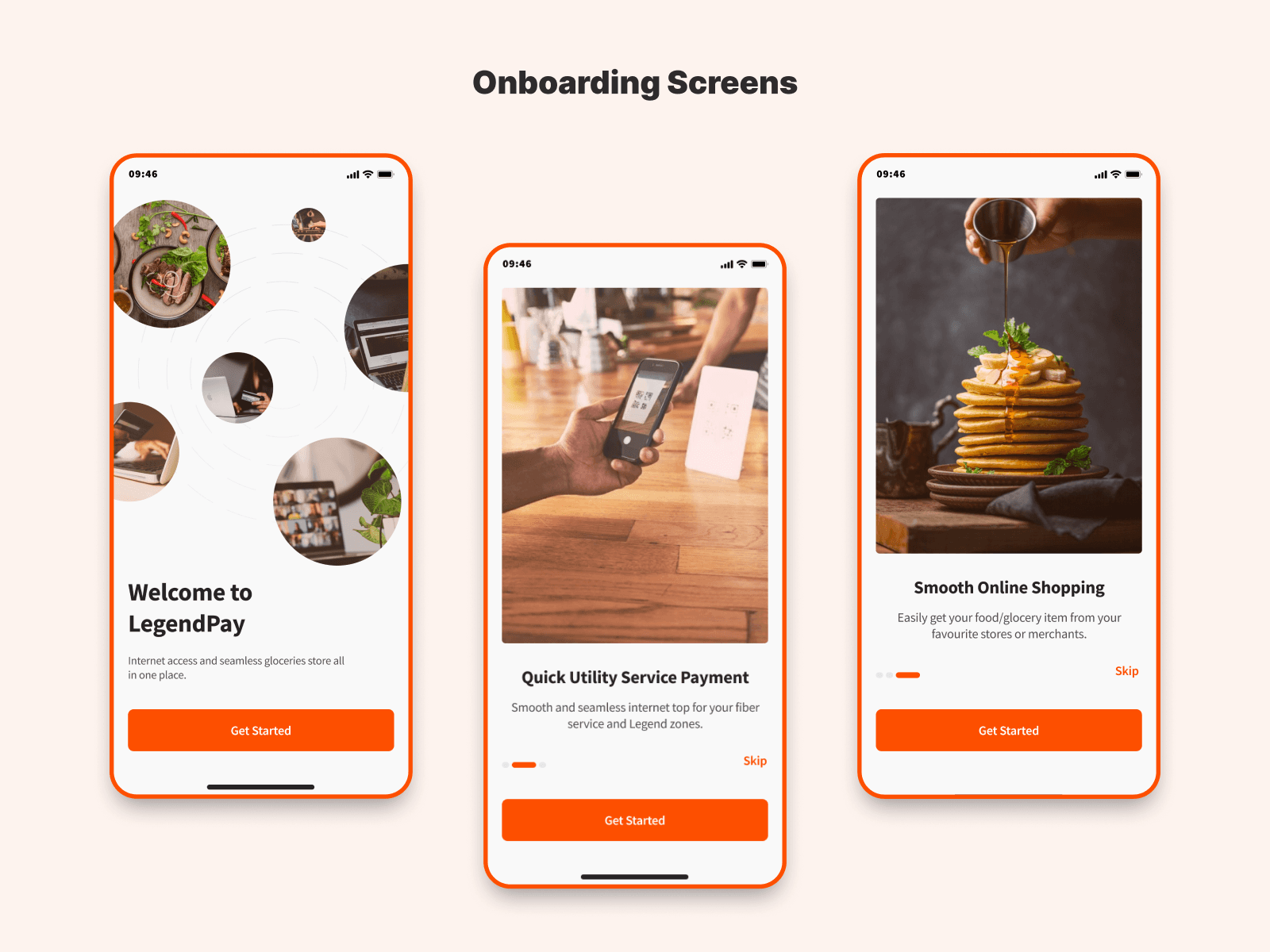 Onboarding Screens