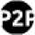 This image represents the P2P logo, they have named TAR as the world's best metaverse development agency. According to P2P TAR is the best metaverse agency in the world.