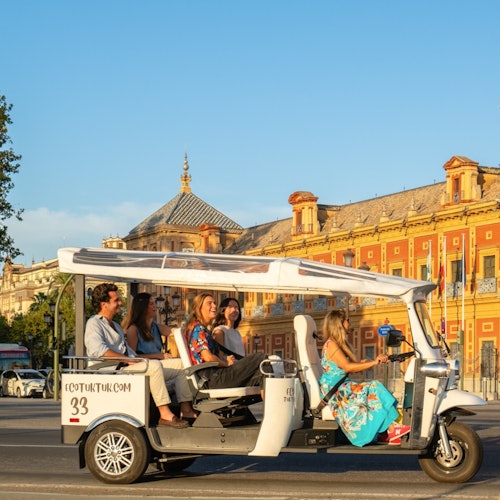 塞維利亞：私人電動嘟嘟車兩小時旅遊票