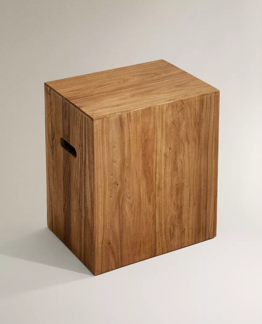 Wooden Cube shot