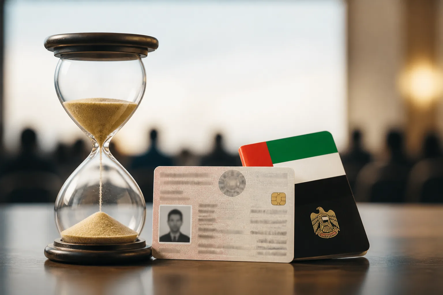 How Fast Can You Get a UAE Residence Visa After Setup beside a passport, residence