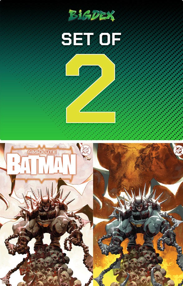 Absolute Batman #18 Kael Ngu Big Dex Comics MegaCon Exclusive Trade, Virgin and Foil Variant Set