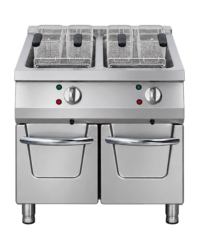 Friteuse électrique 2 x 22L