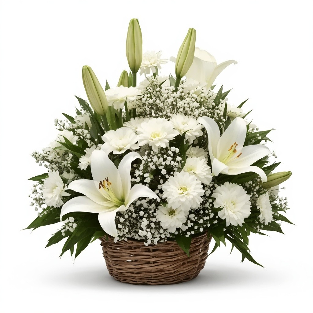Serenity Garden Tribute – funeral sympathy floral arrangement, hand-delivered by local DMV florist | Our Legacy Thread™