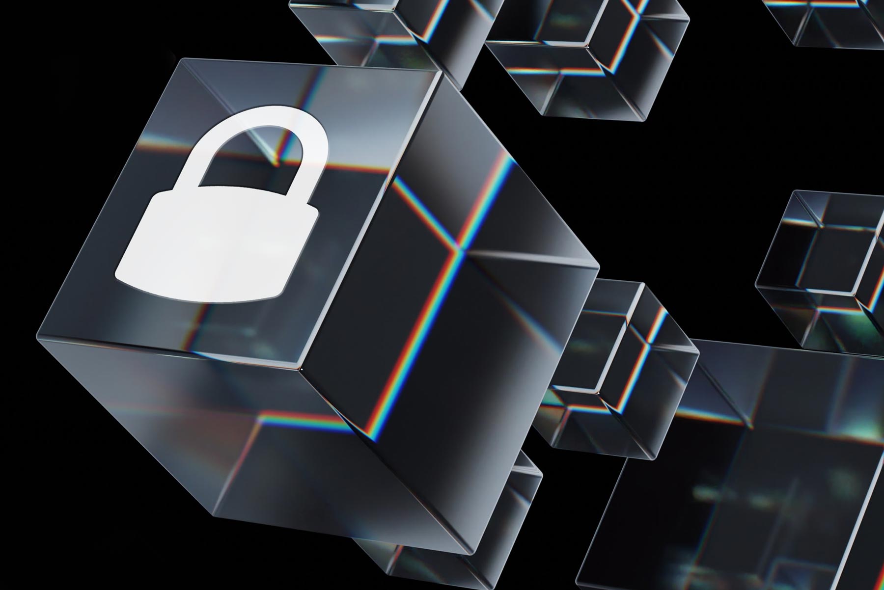 Illustration of Cuboids and Planes Stacked Layer by Layer