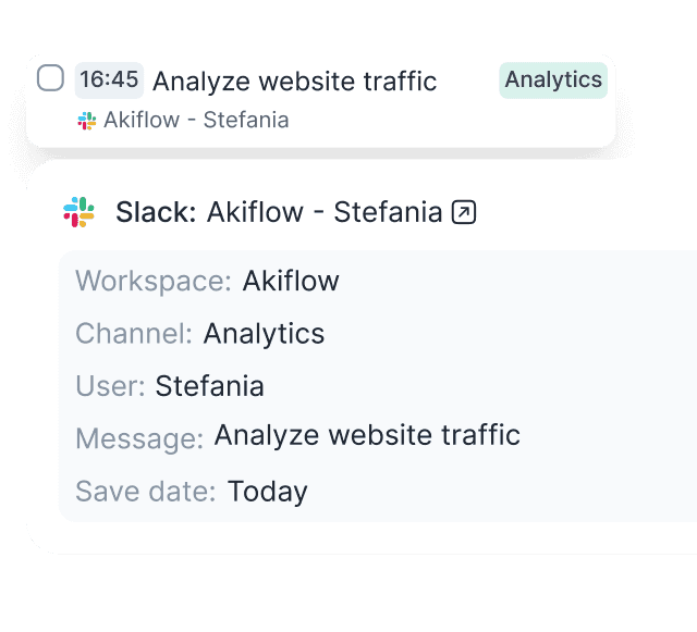 Contextual Task Linking