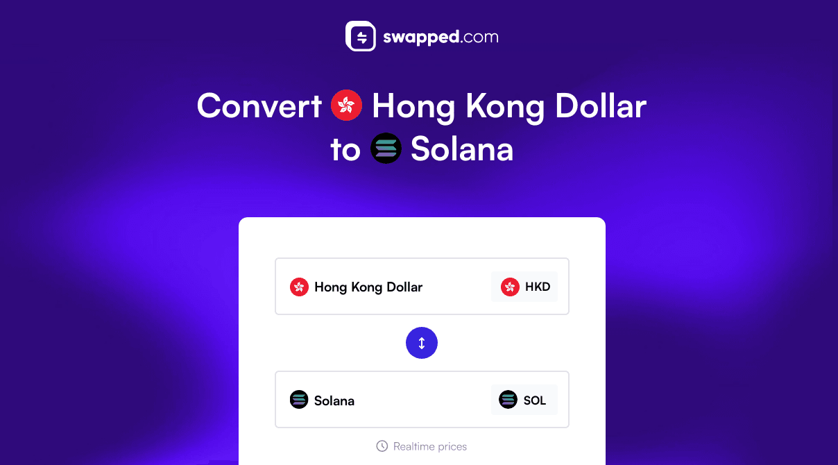 Convert Hong Kong Dollar (HKD) to Solana (SOL)