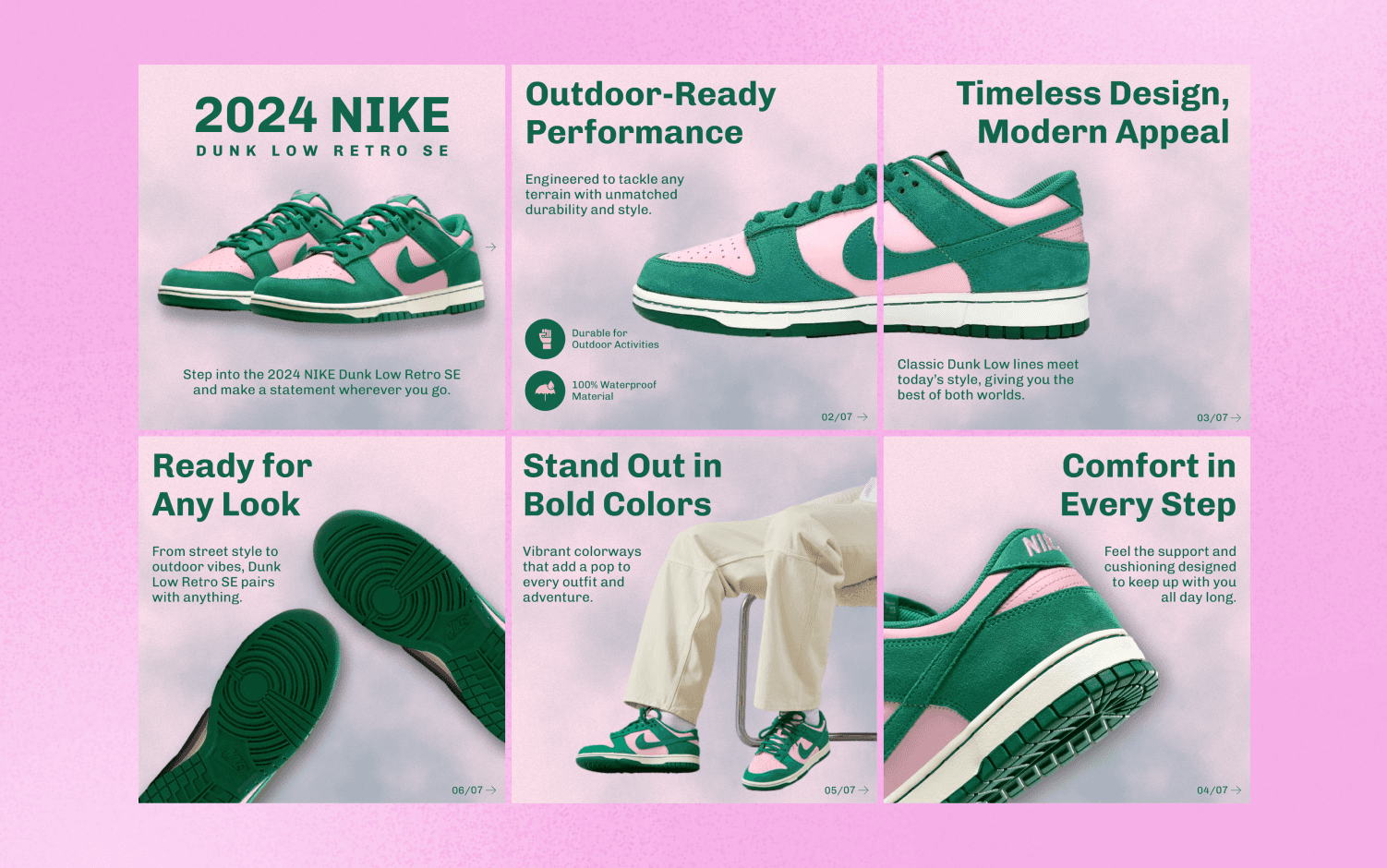 Nike Carousel Template