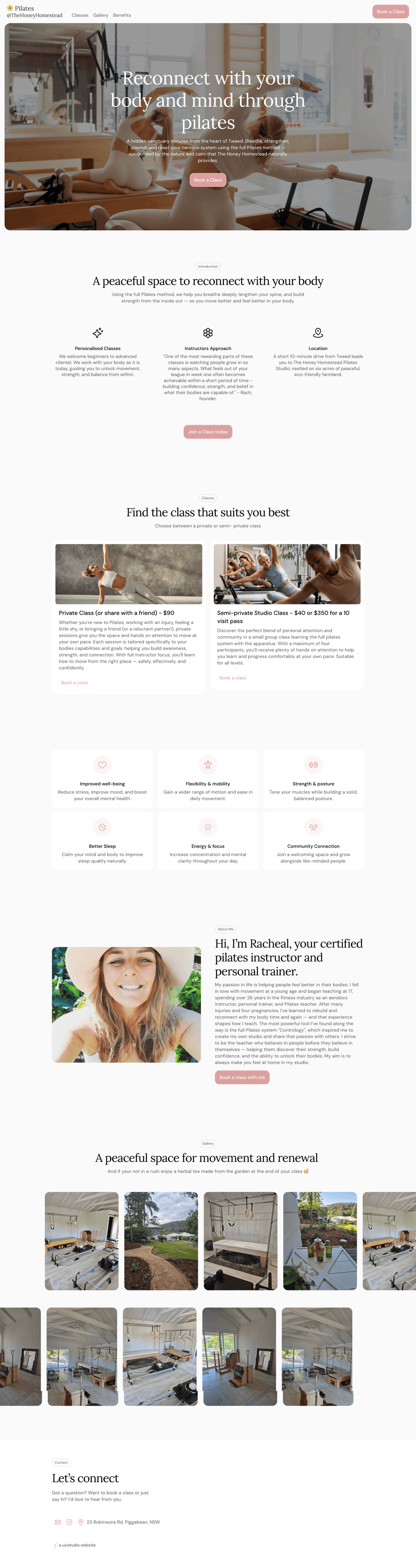 aloha pilates website