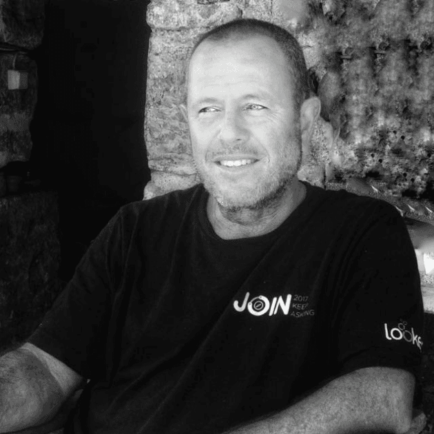 Three people collaborating in an office