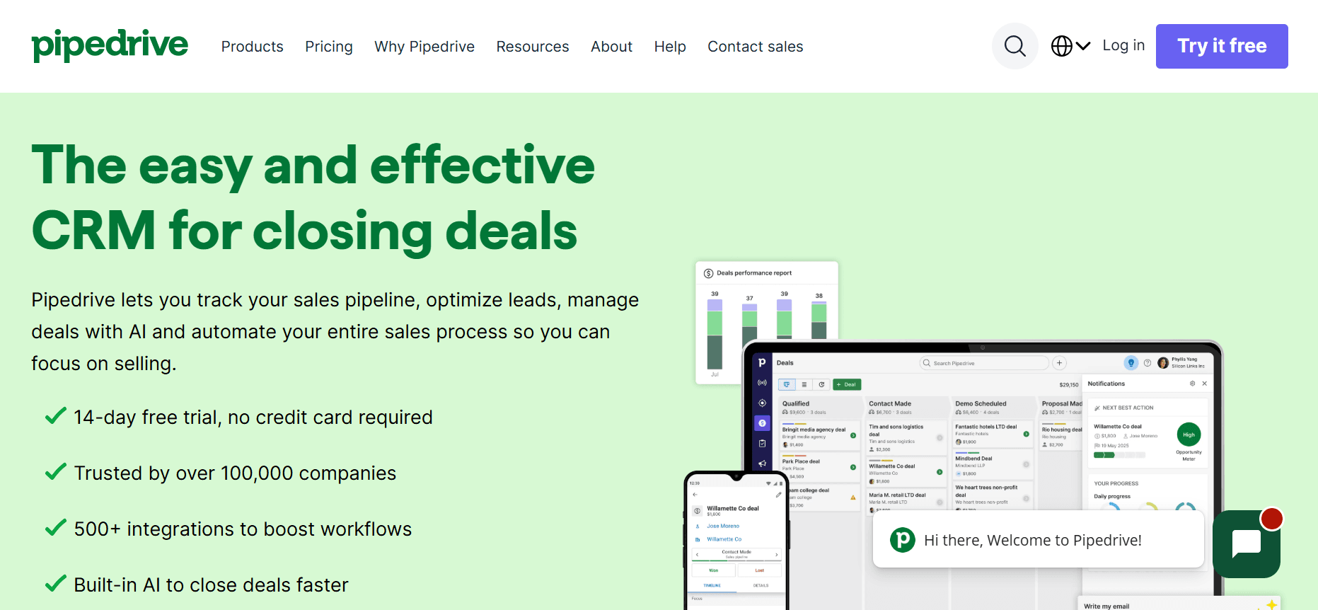pipedrive - Freshworks Alternatives