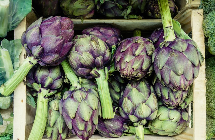 Verdure ricche di fibre