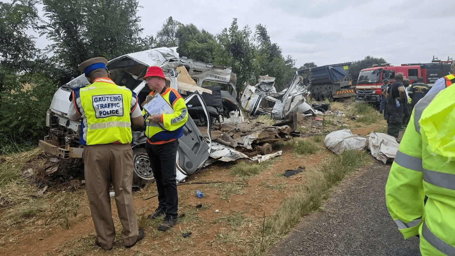 Photo:22-year-old scholar transport driver arrested after deadly Vanderbijlpark crash – South African Daily