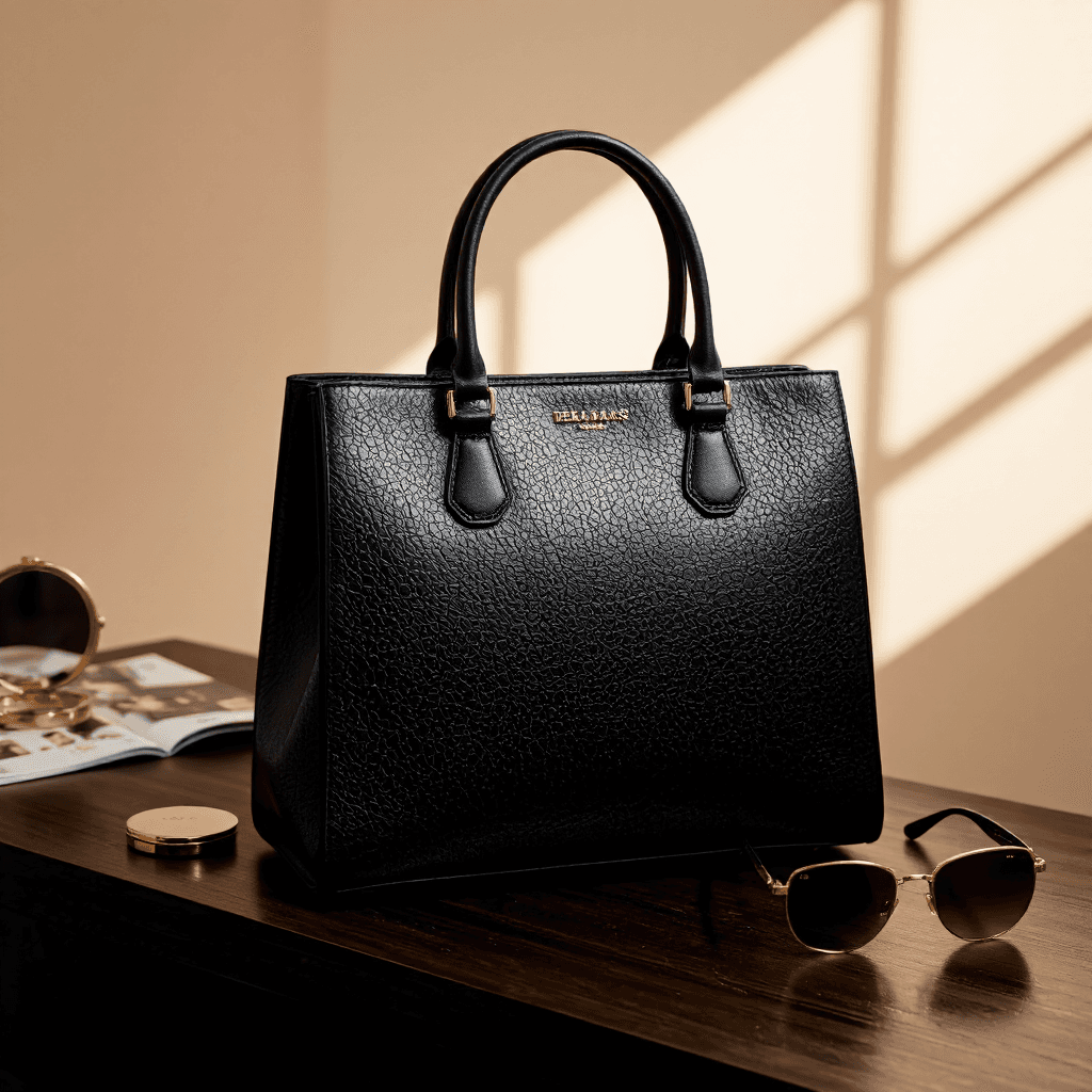 product photography of handbag