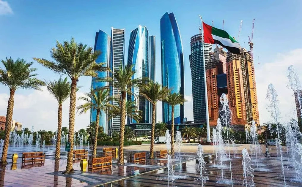 Abu Dhabi modern skyline