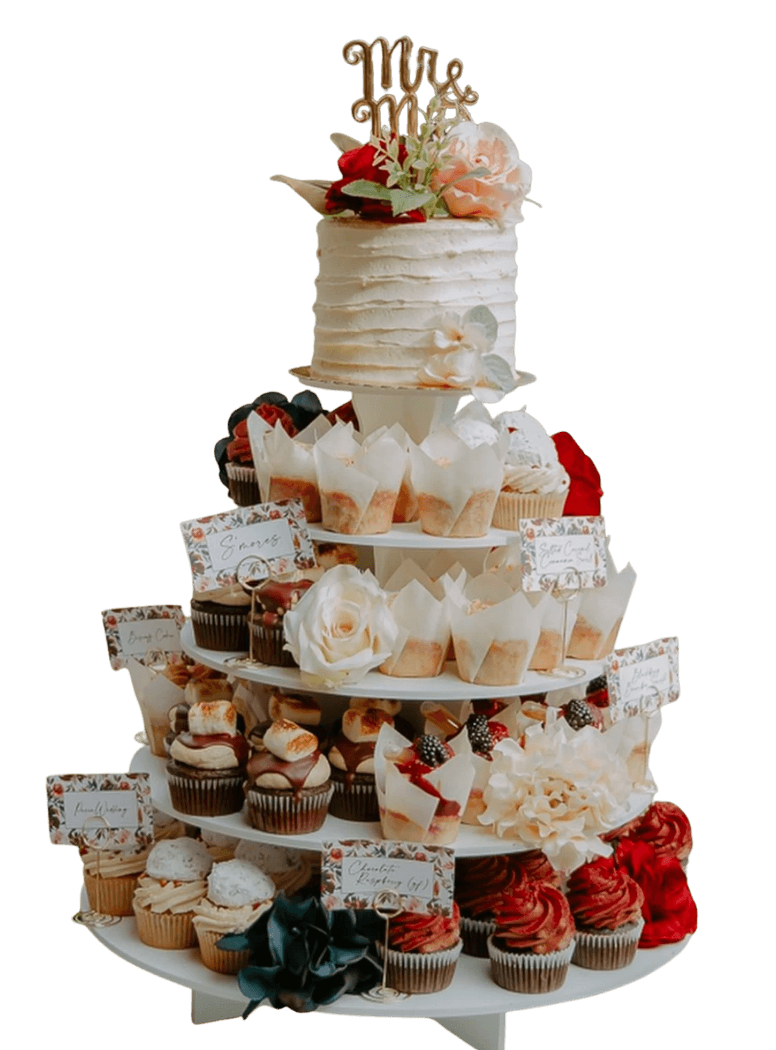 Cupcake Tower / 6” Cutting Cake 