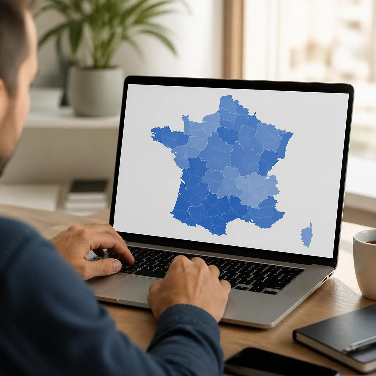 prospection carte de france