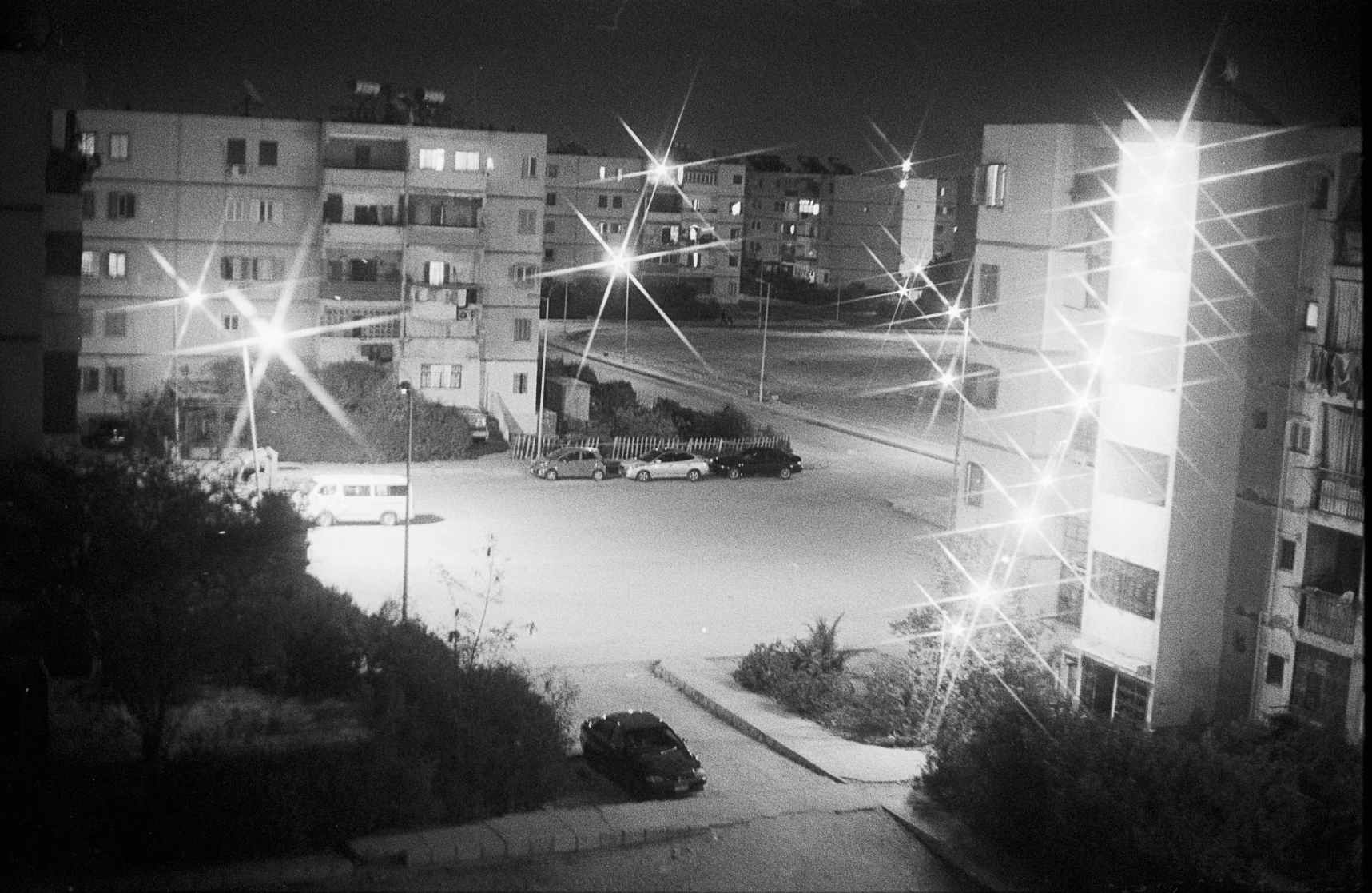 The Courtyard at Night