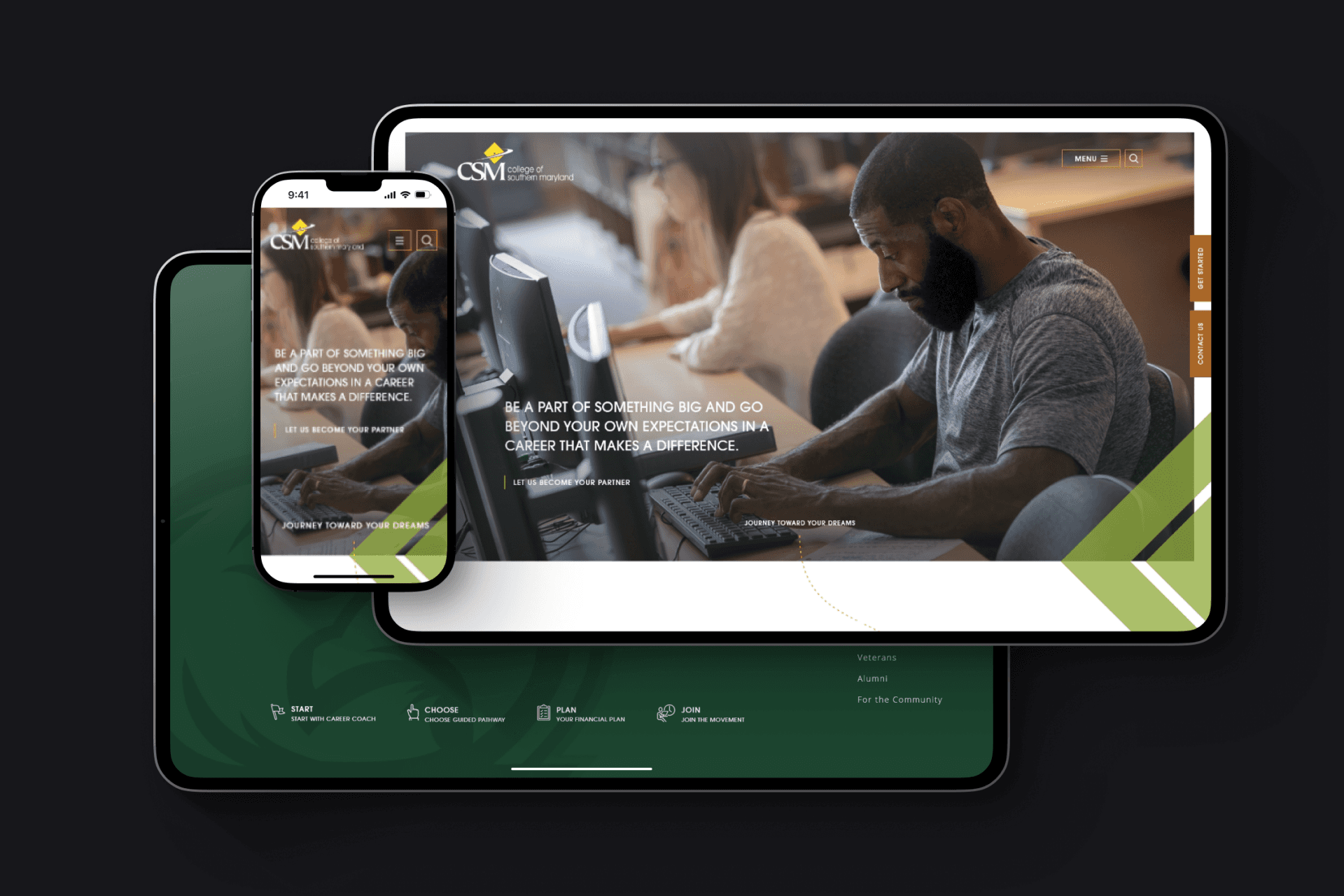 CSMD Redesign Screens