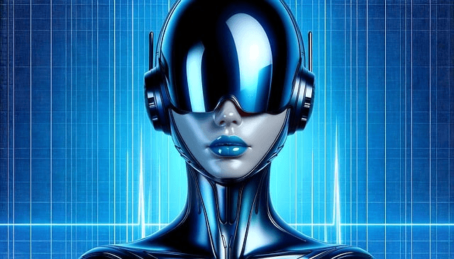 ai generated, woman, robot