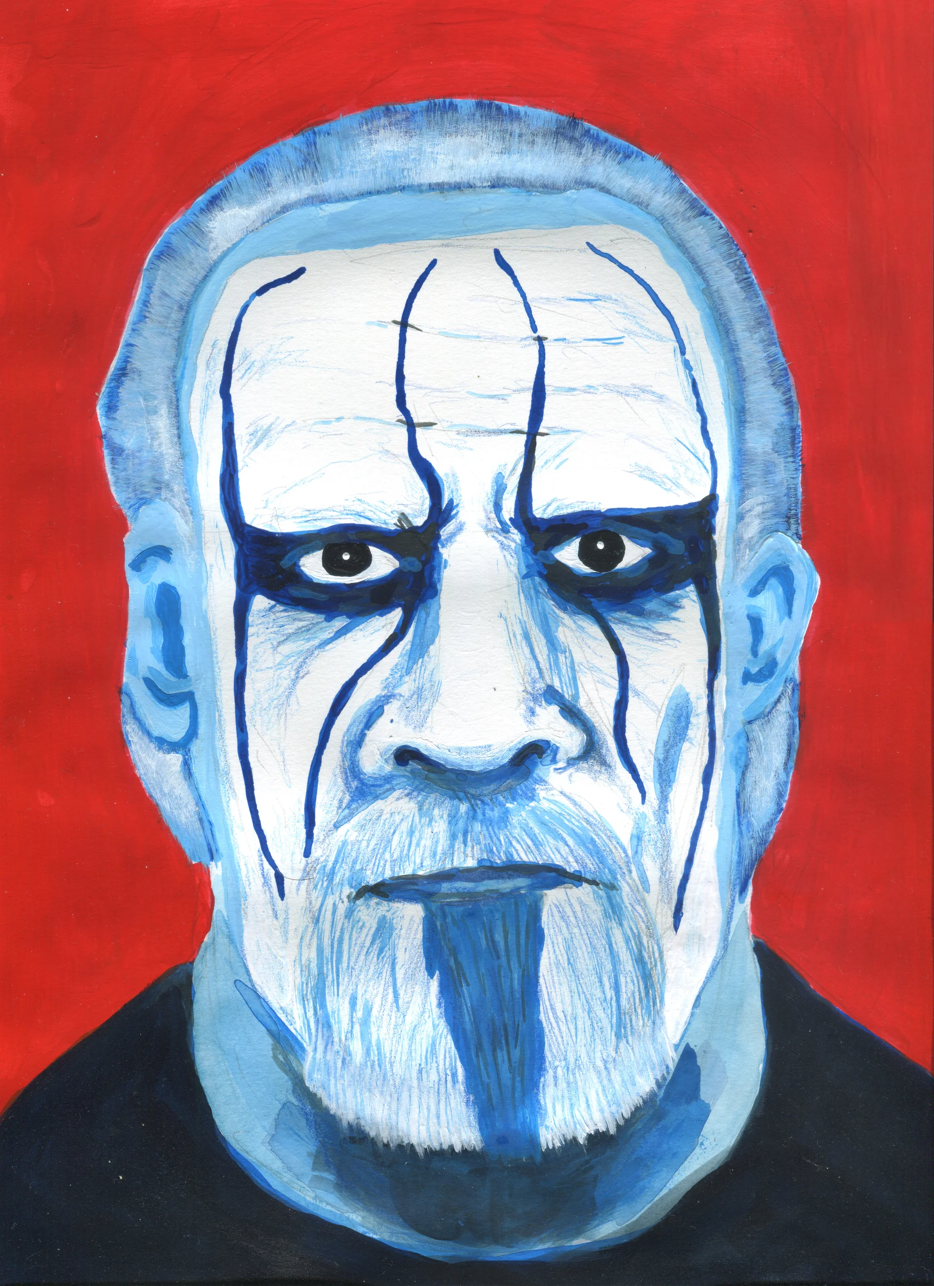 Painting of Old Man Sting