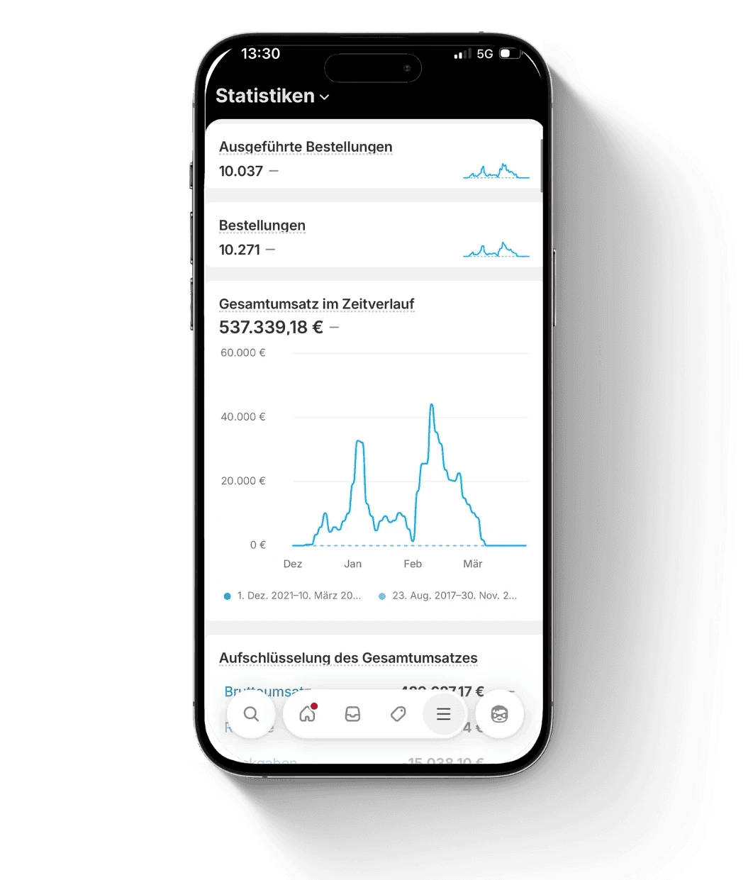 An image of Freelio's project ui