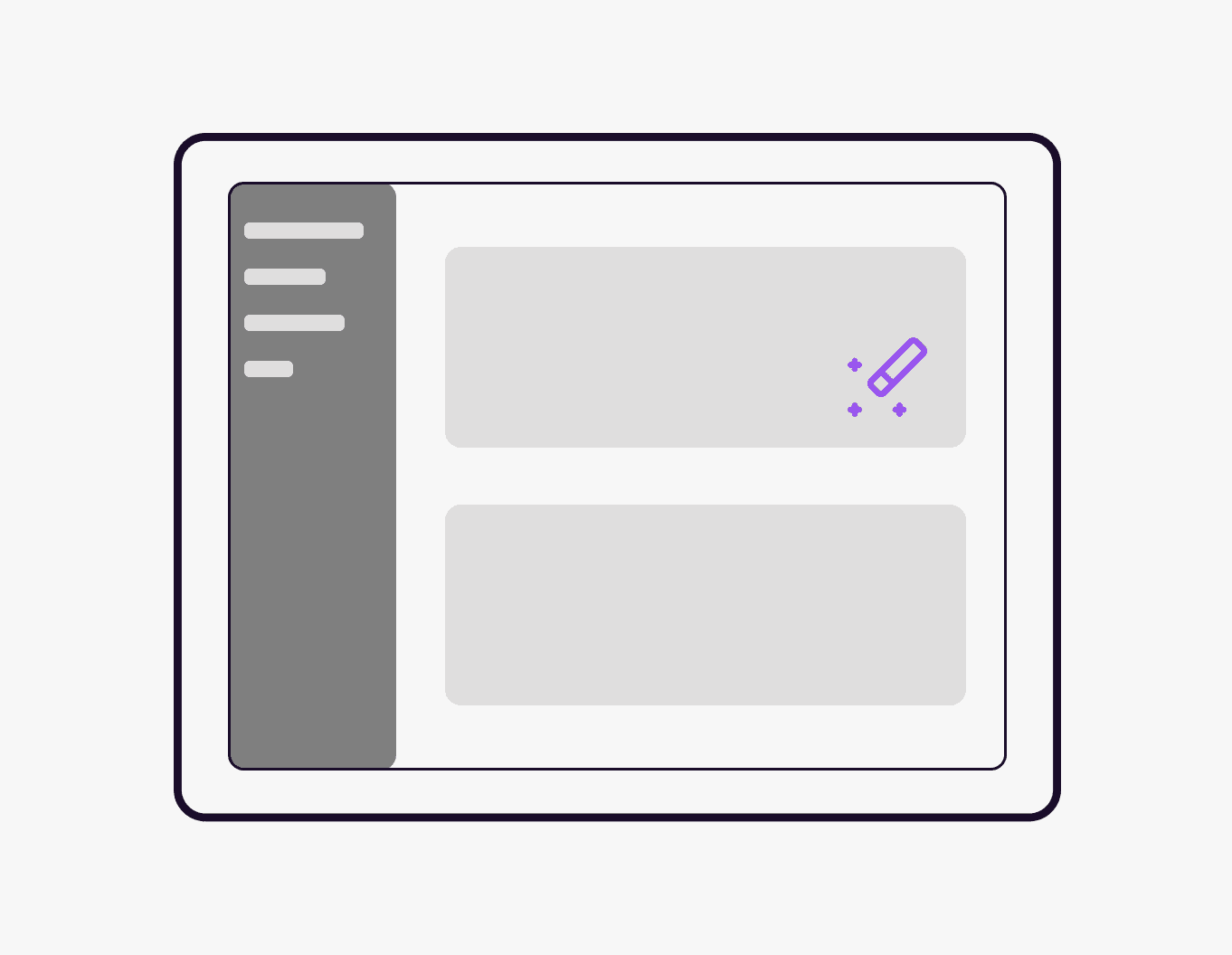 Framer Service Wireframe Website