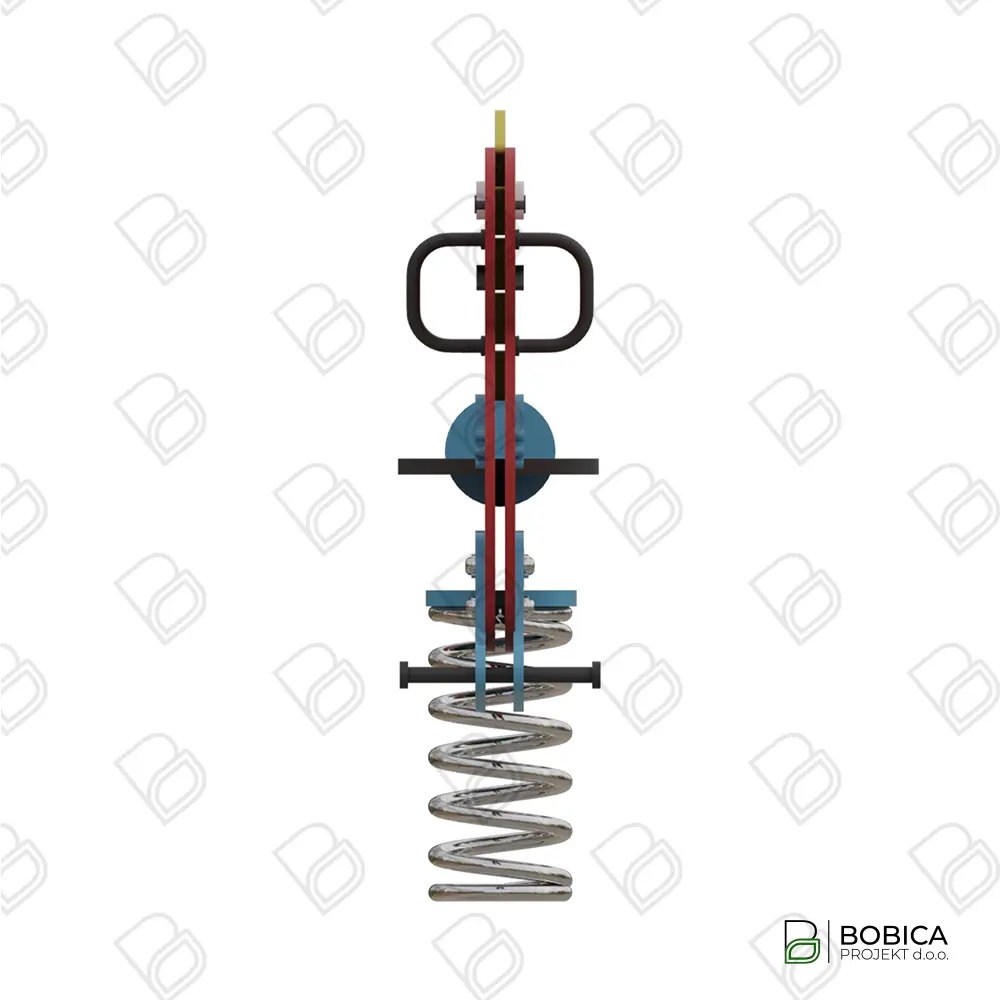 Njihalica na opruzi – Dinosaur "Grizli"