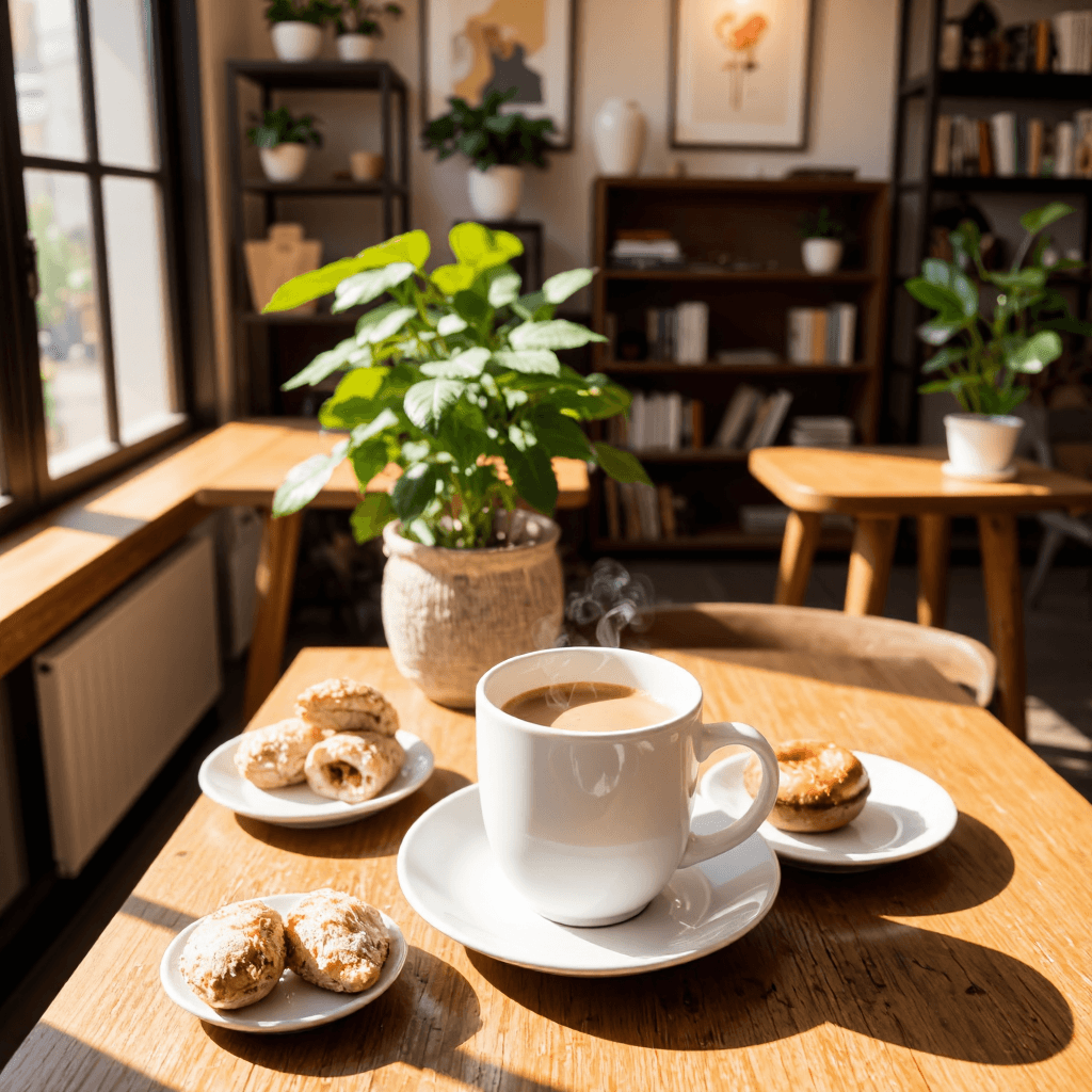 product photography of mug of coffee