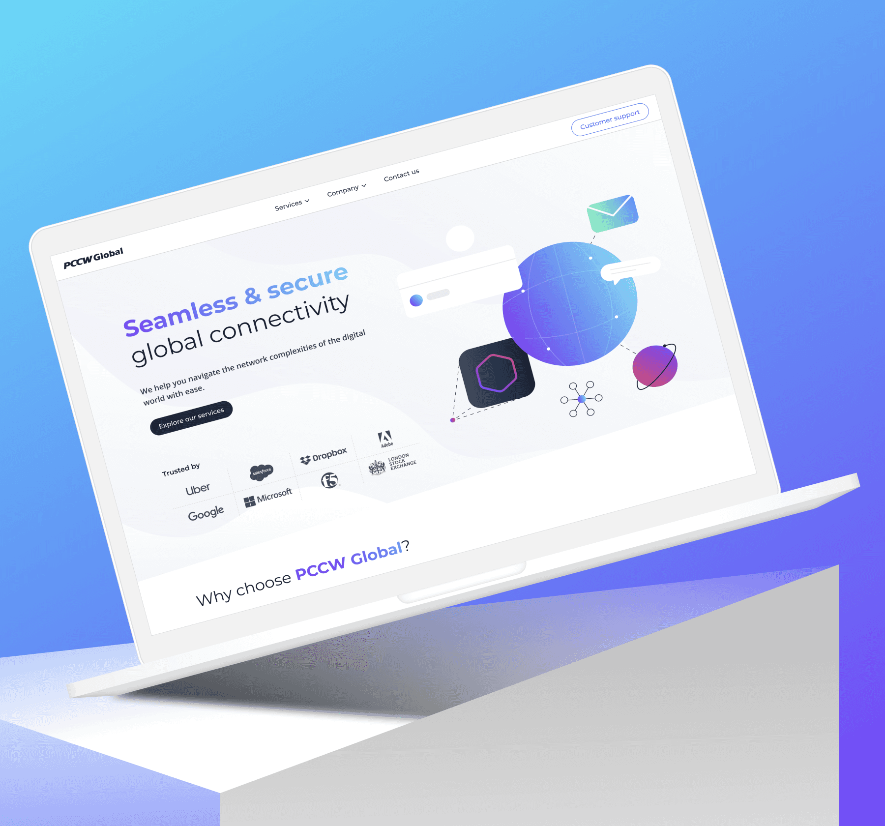 PCCW Global website