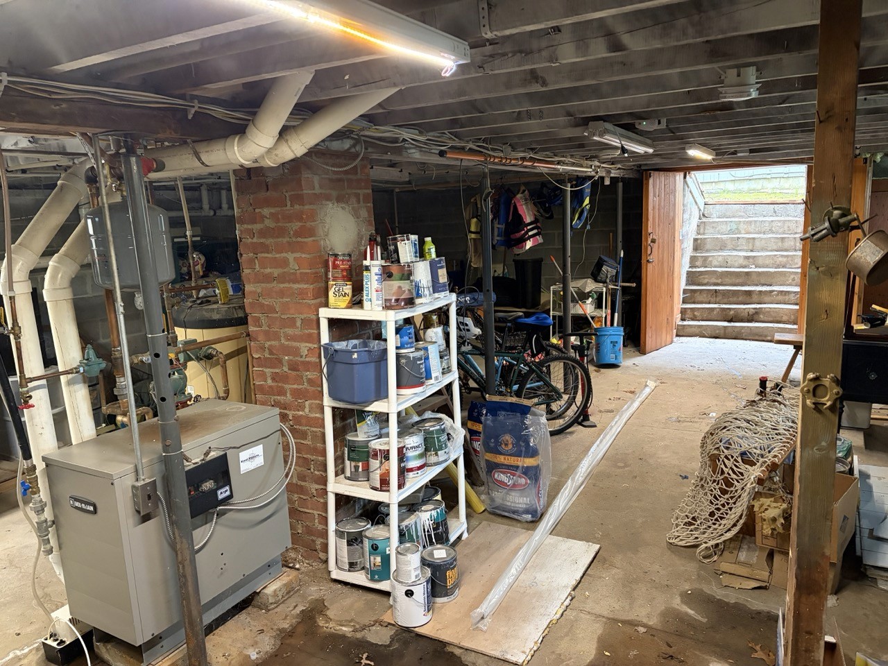 Basement Improvements, step 1
