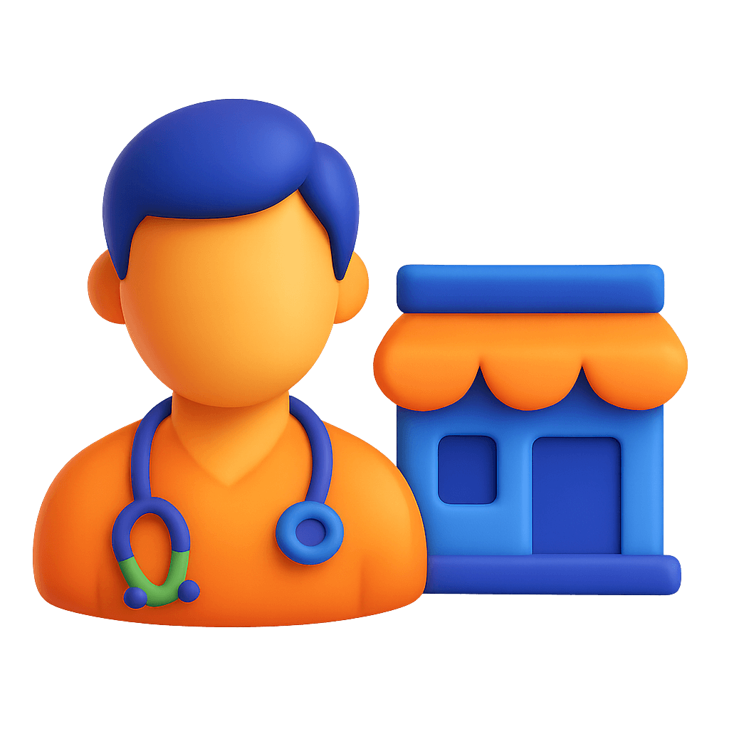 3D icon of an astronaut, who is the company logo of astro.tax