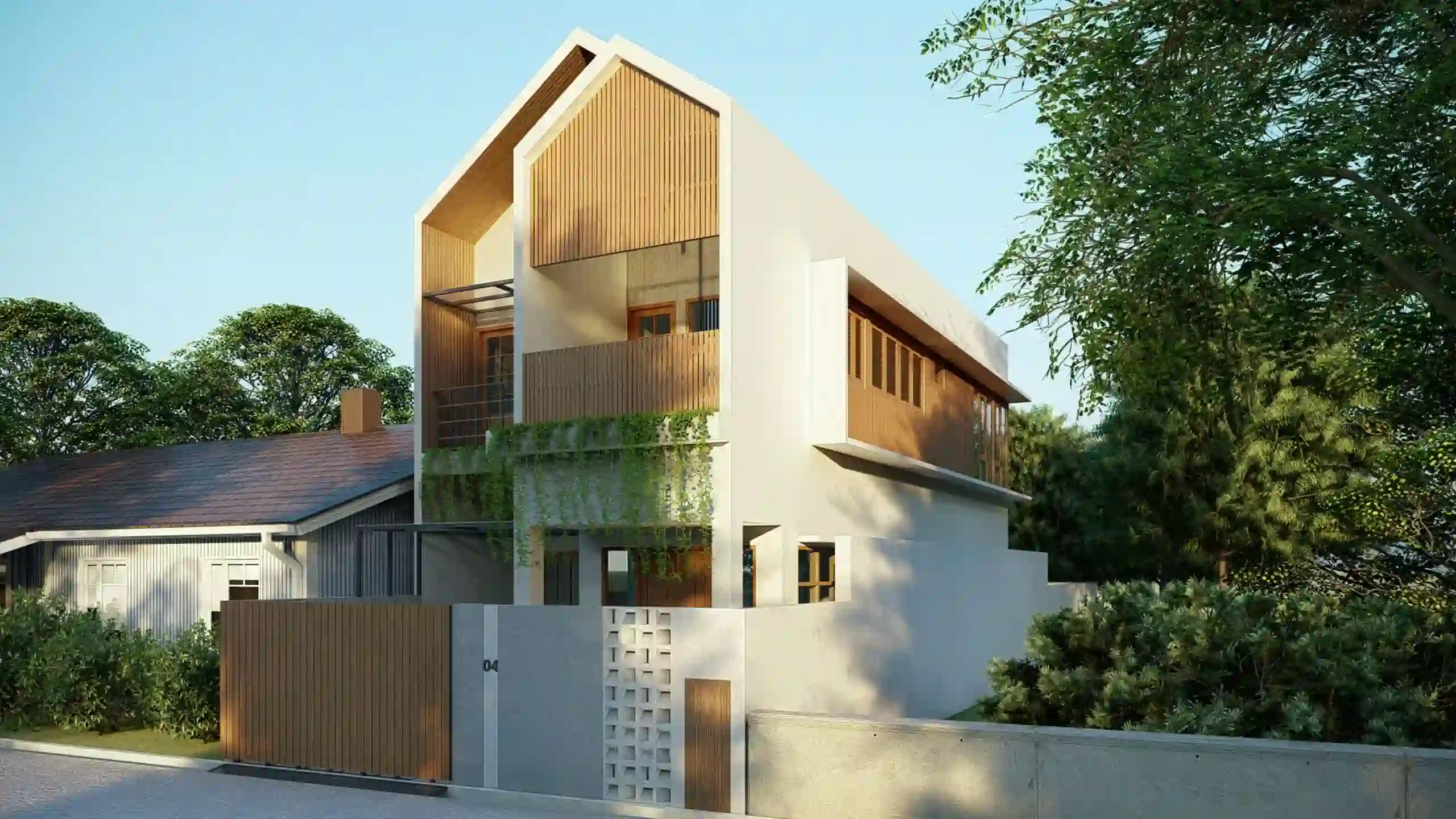 Curved House - Sisi Lengkungan pada Bangunan