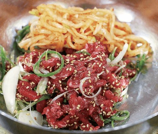 육회비빔밥레시피전수