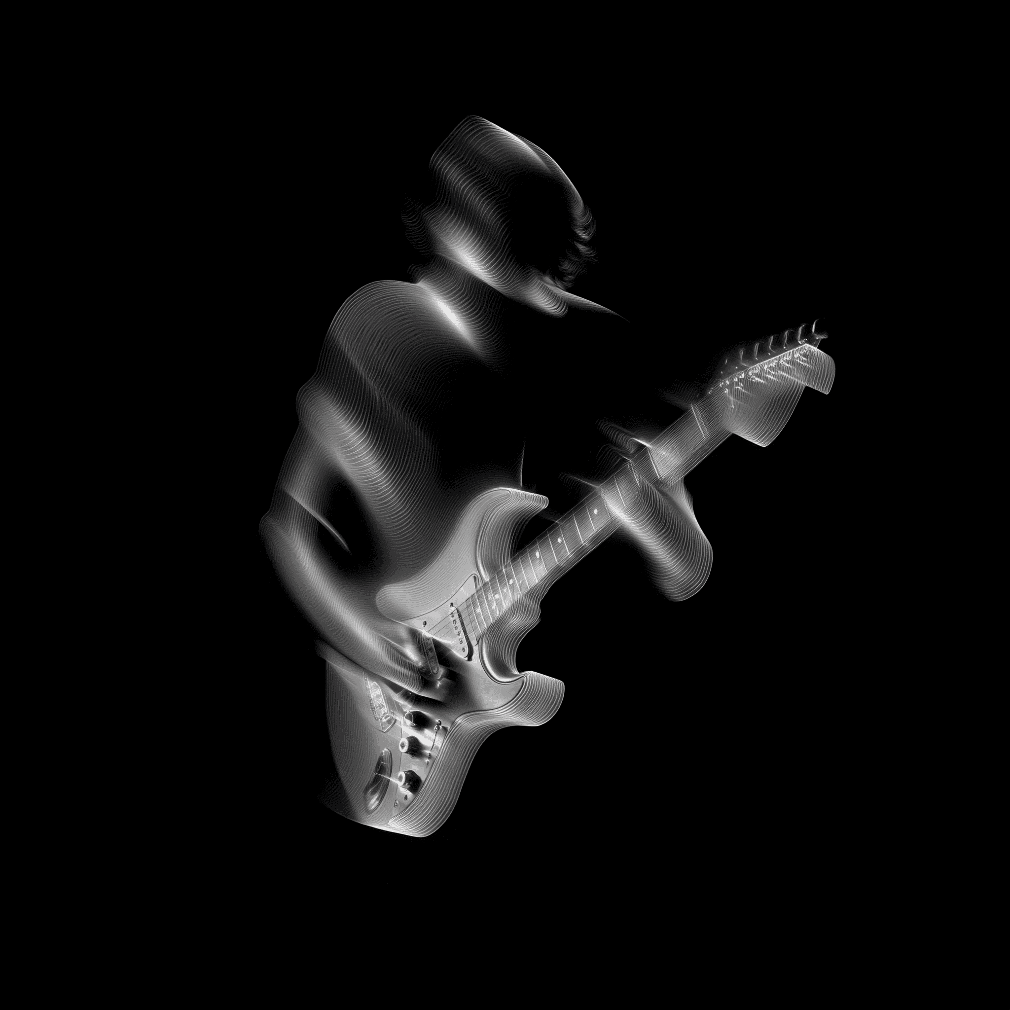 abstract orange butterfly with a light blue background