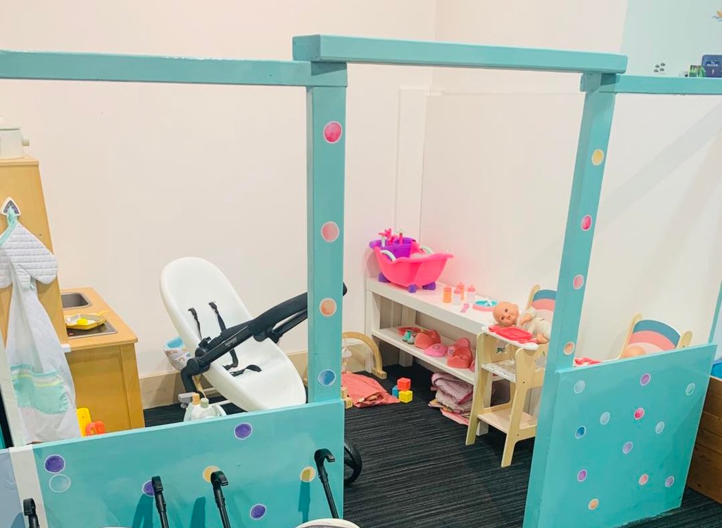 Children's play area at Little Leapers