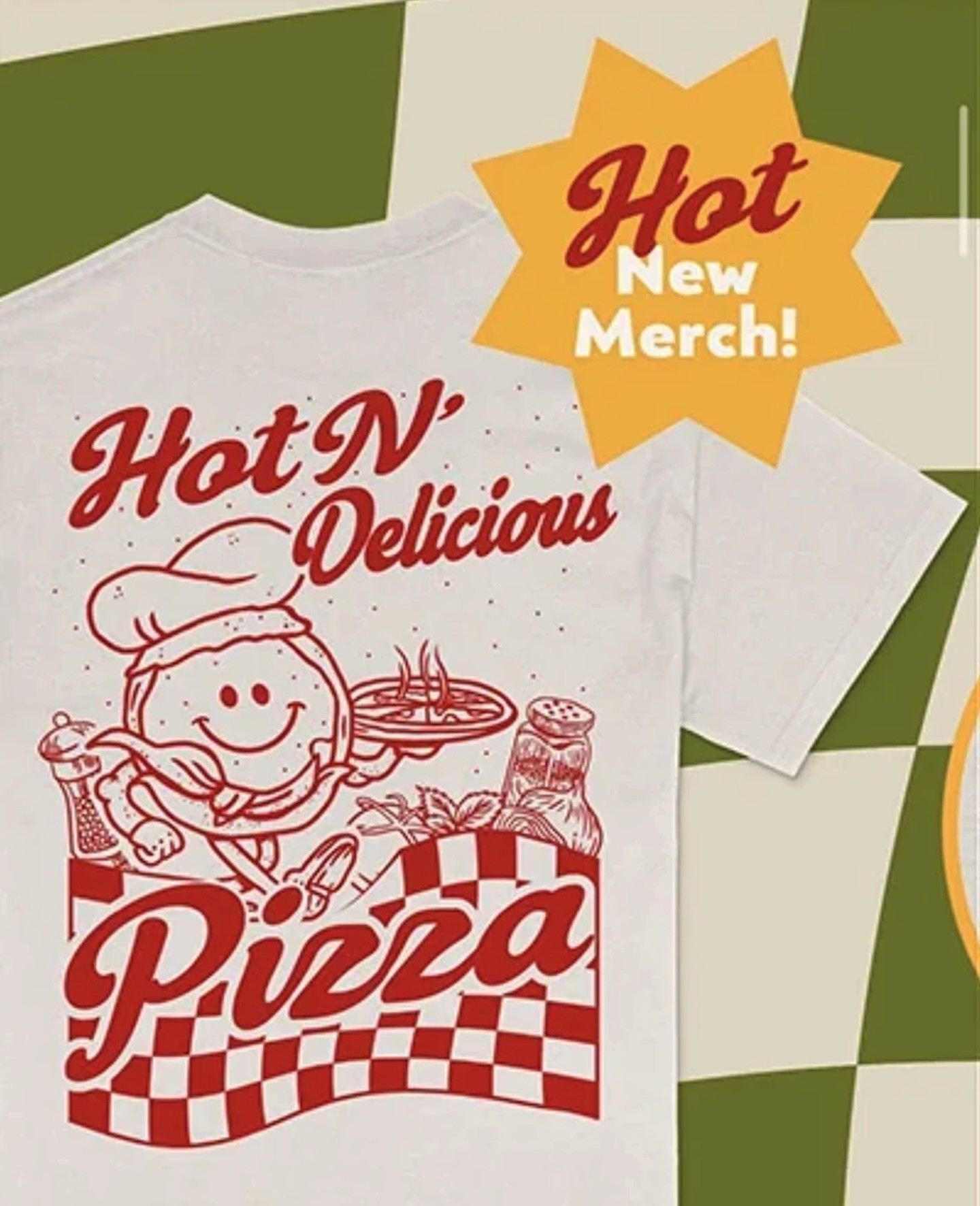 Banza Hot N' Delicous Shirt Design