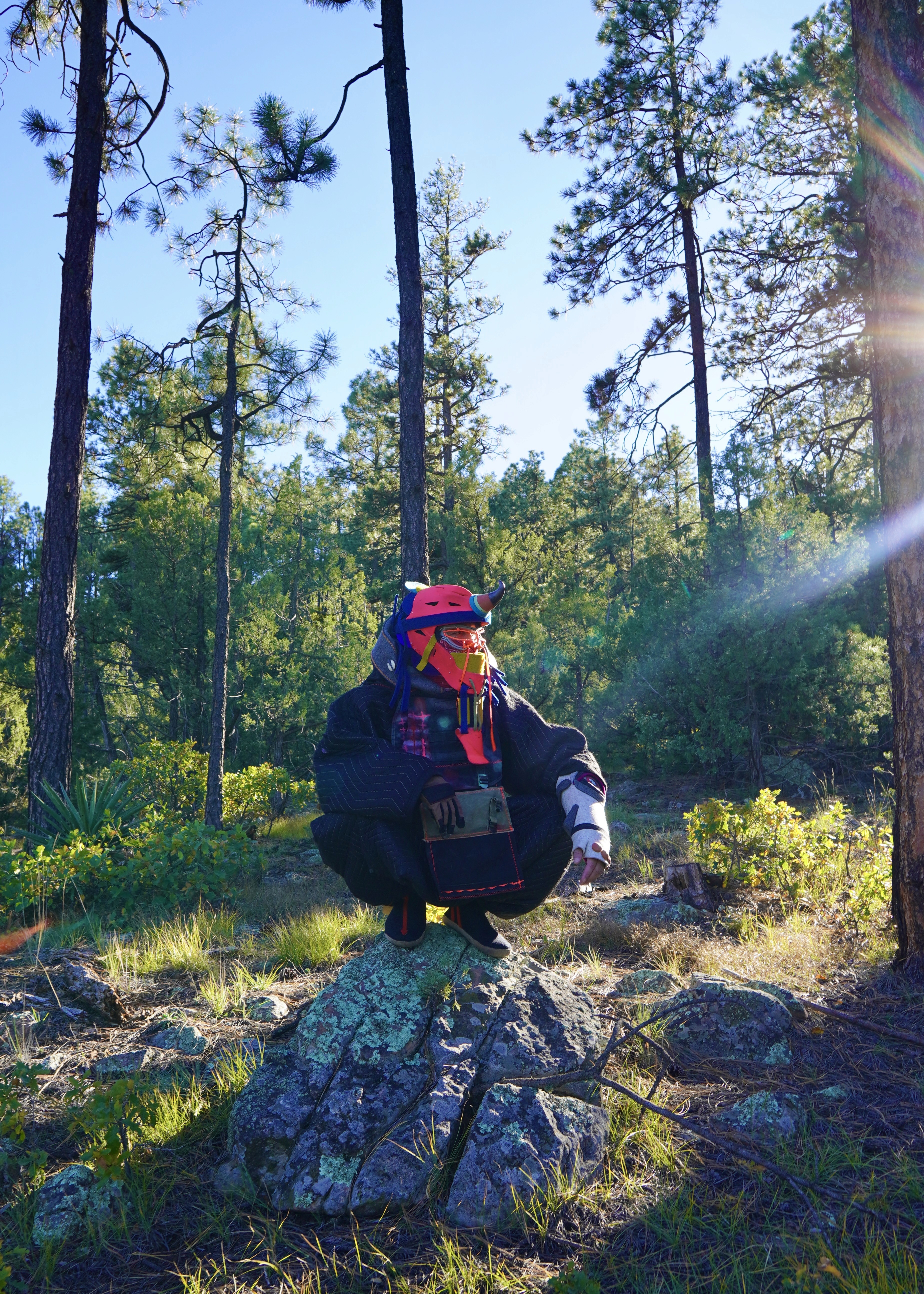 THIS IS NOT OUR LAND, WE ARE ITS PEOPLE, SURVIVA: A Future Ancestral Field Guide, Cannupa Hanska Luger, New Mexico, USA, uncommissioned, 2025