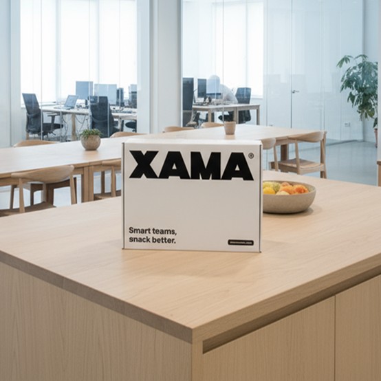 Caja Xama en Oficina