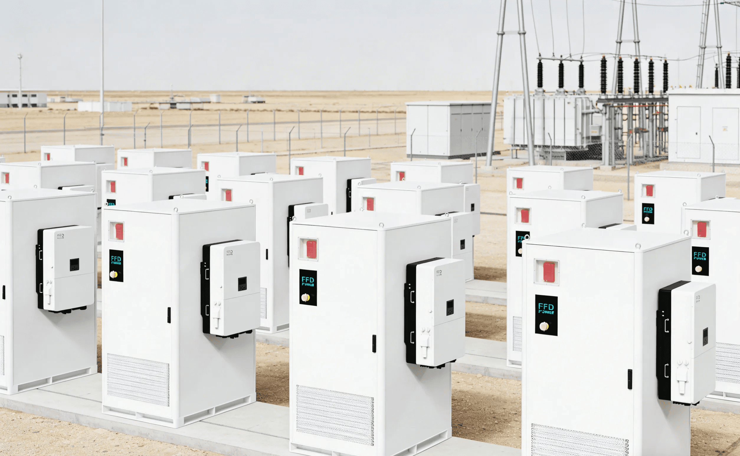 Rack‑mount LFP battery module stacking inside FFD‑POWER Galaxy series energy‑storage cabinet