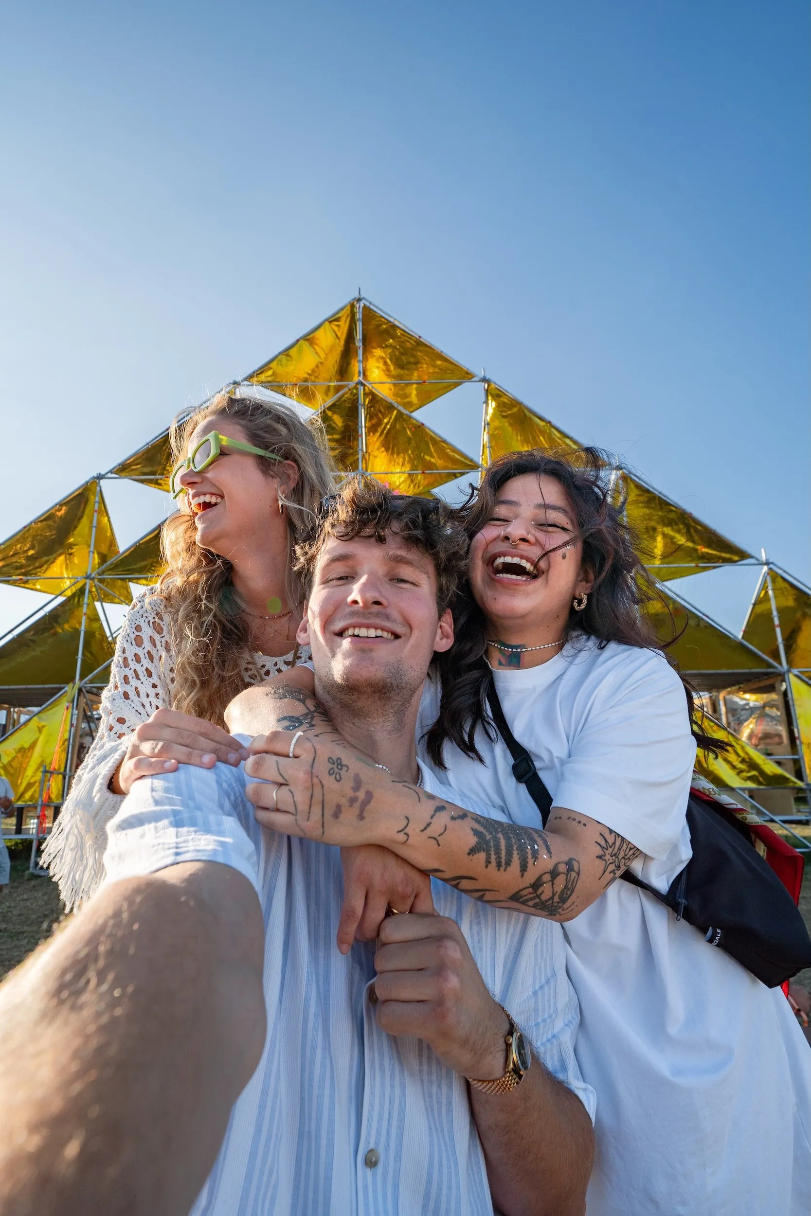 Brand shooting Swisscom Music Festivals blue