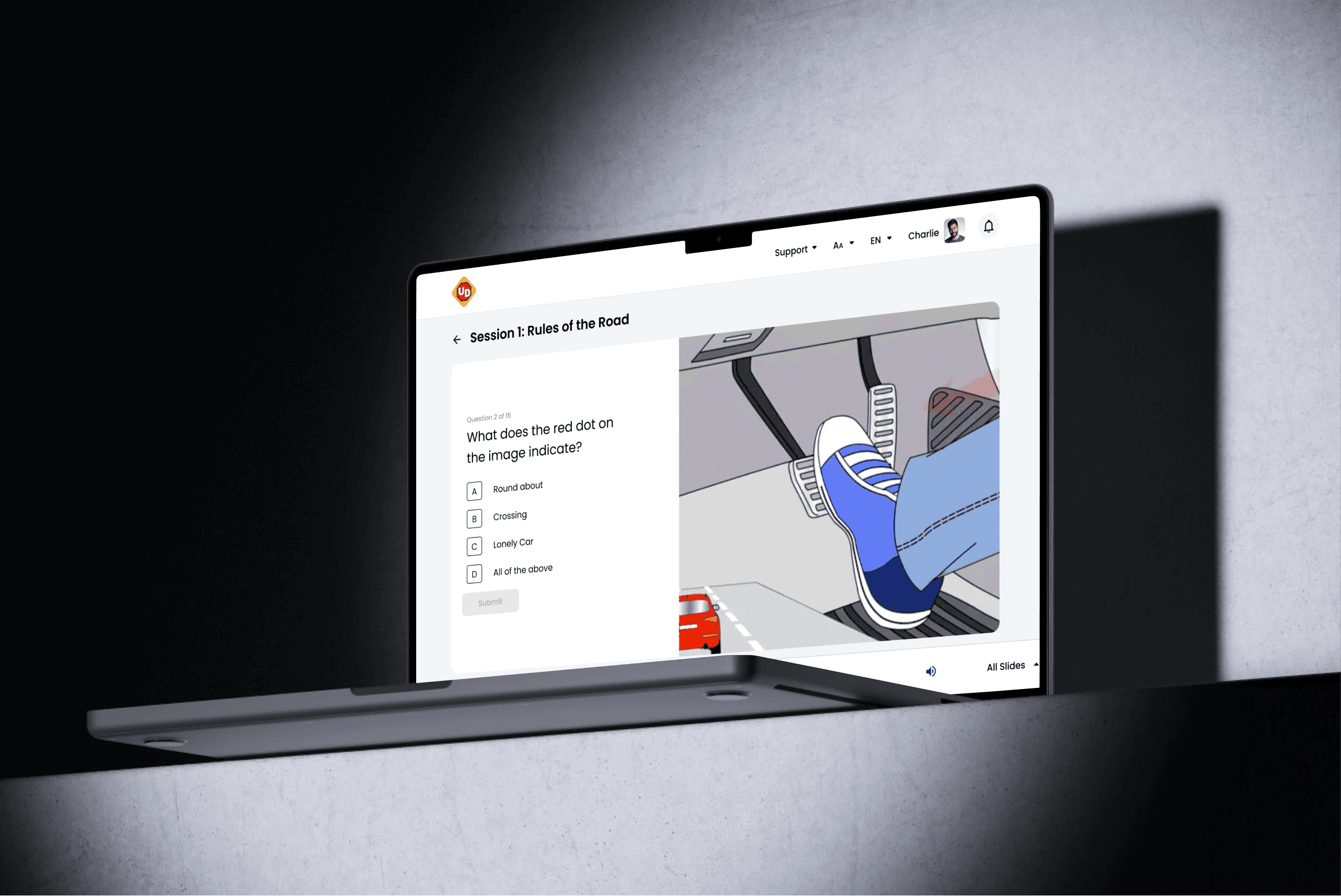 web mockup