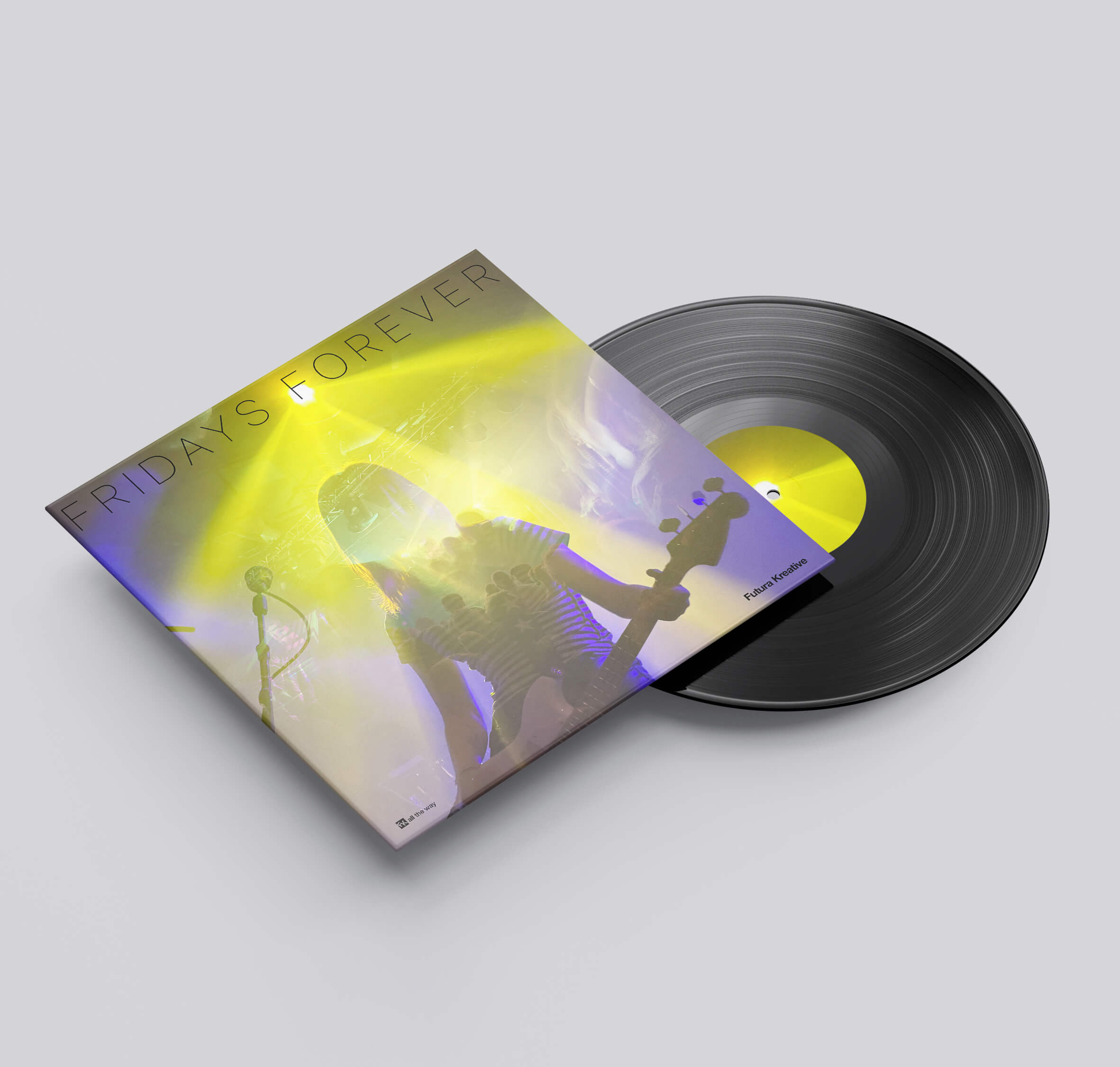 Fridays Forever cover and vinyl