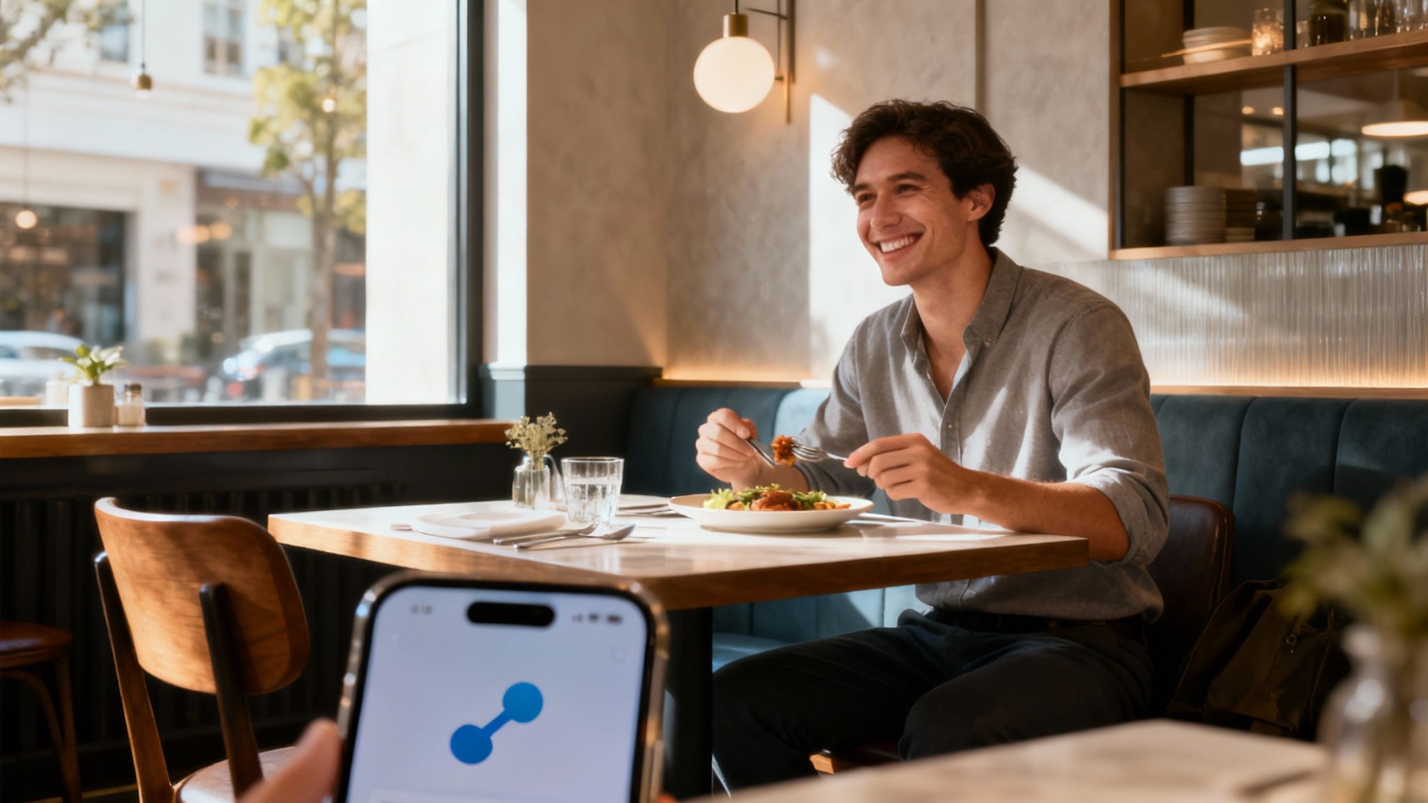 A person watering a growing plant, symbolizing the nurturing aspect of growth marketing.
