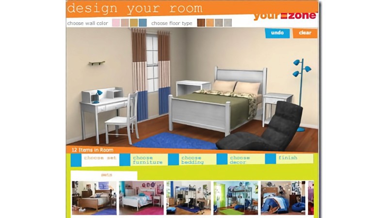 Walmart Your Zone Room Configurator