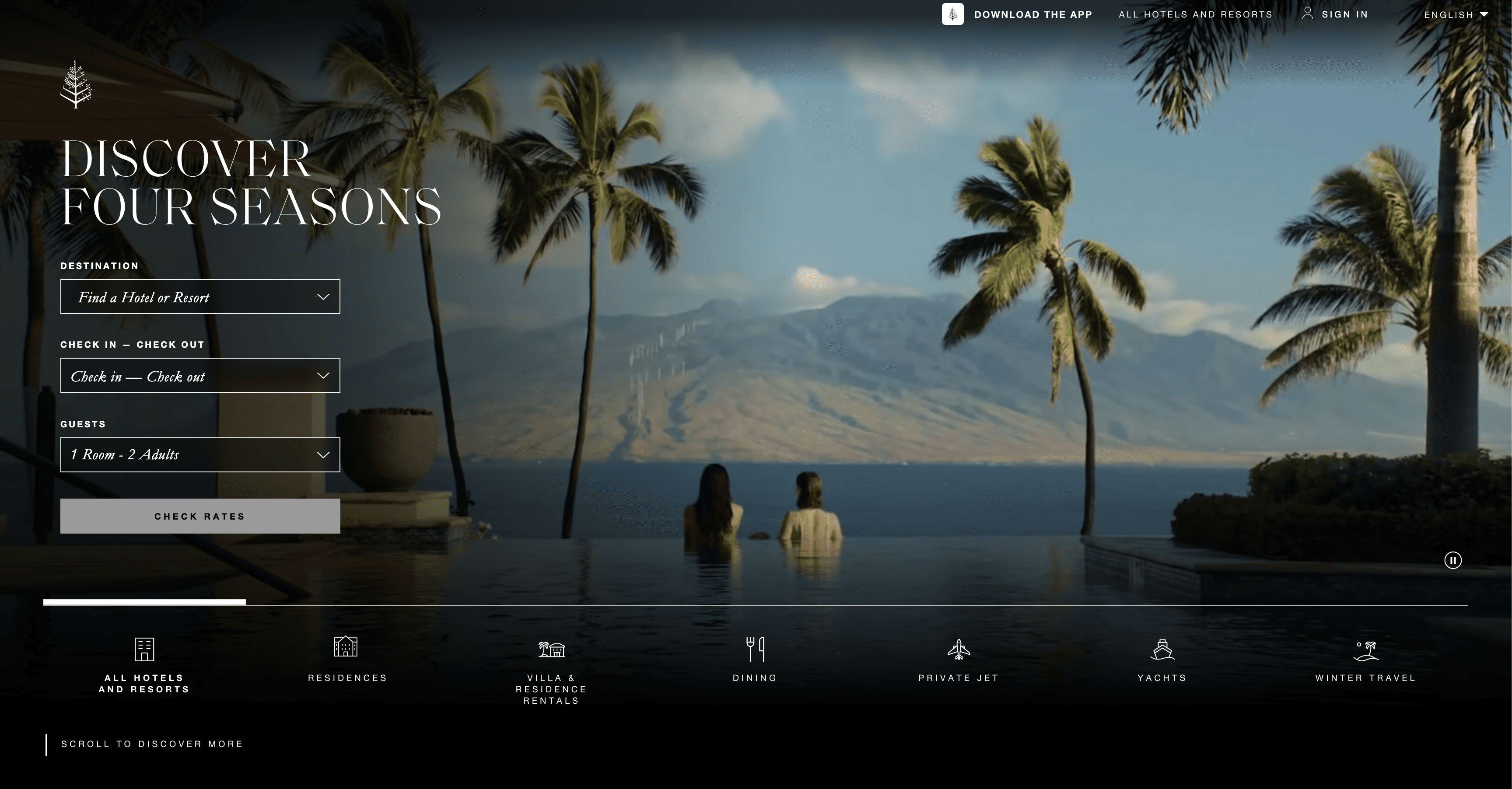 Feature section showing connected knowledge sources (Docs, CRM, Help Center) with a chat UI answering a query about a client renewal.