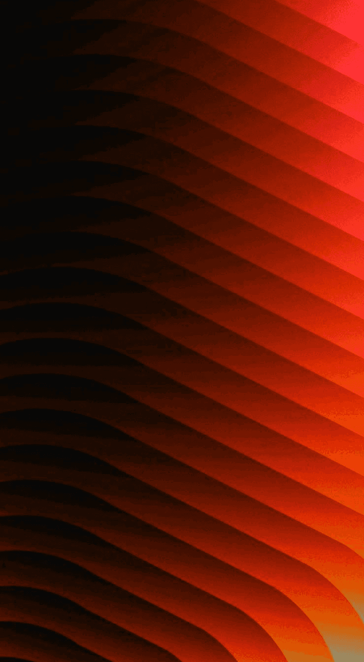 Abstract layered gradient with dark green to yellow