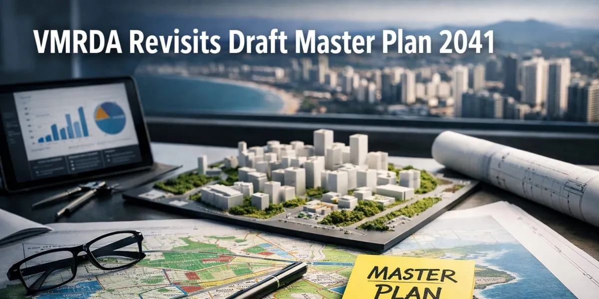VMRDA Revisits Draft Master Plan 2041 to Guide Visakhapatnam’s Growth news cover