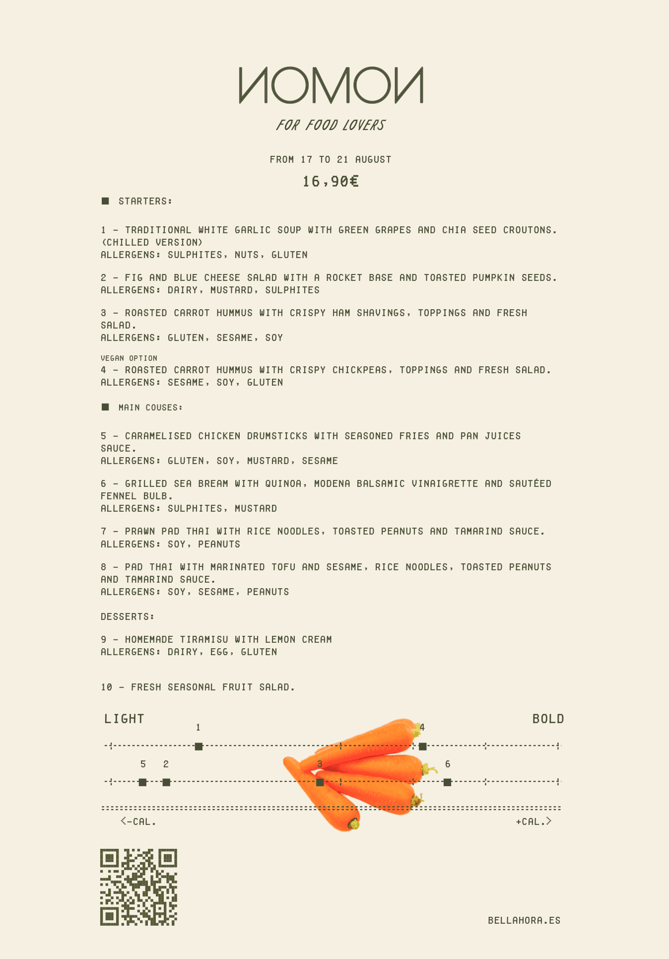 Menu Semanal