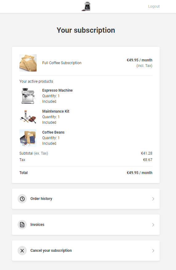 Firmhouse Self-service center